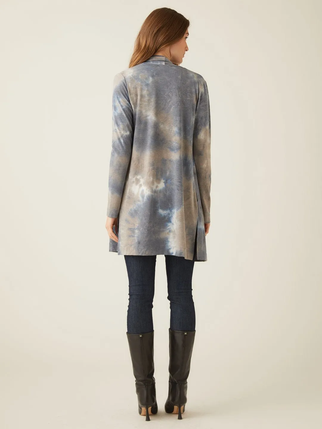 Fifteen Twenty Tie Dye Twist Front Jacket