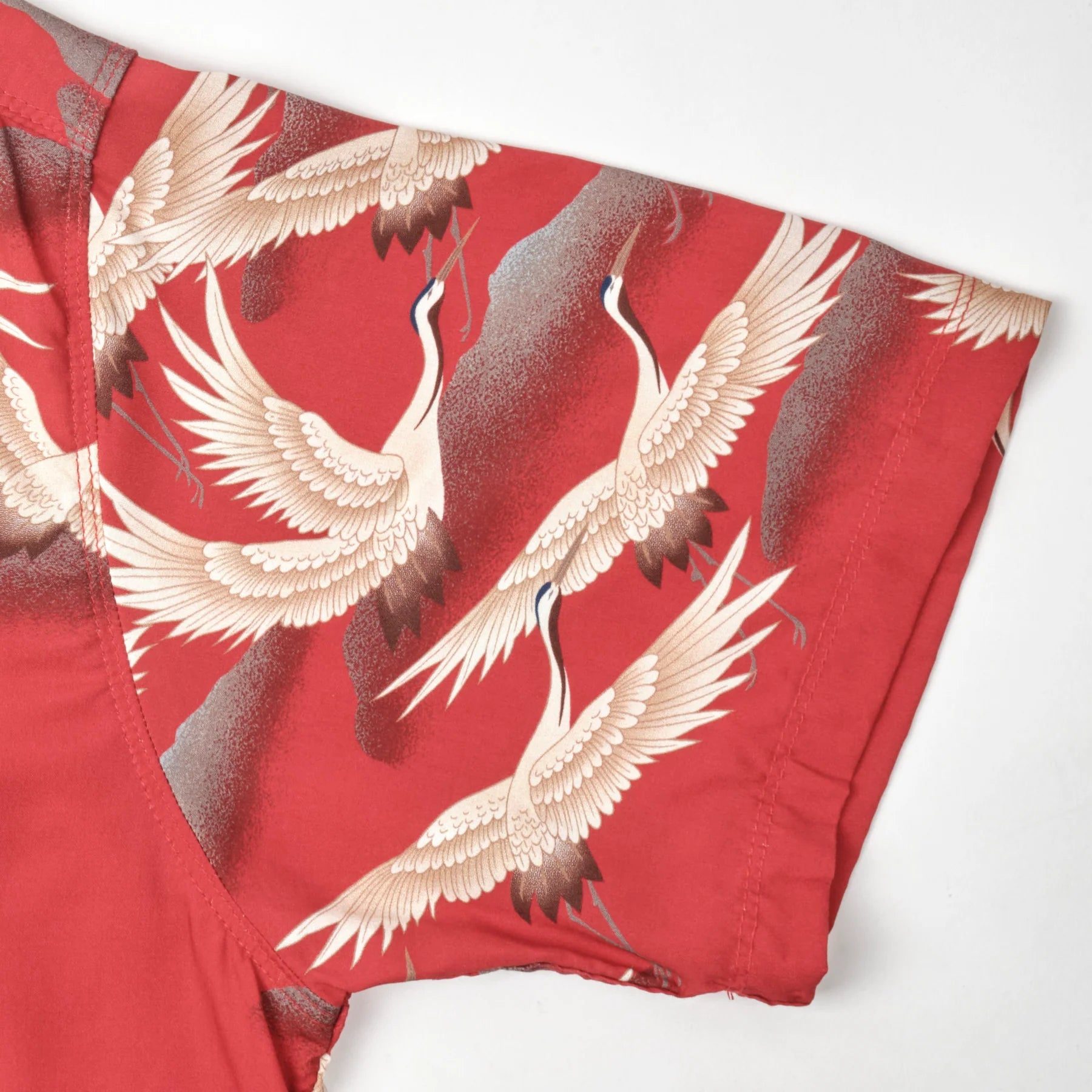 Freenote Cloth Hawaiian - Red Crane