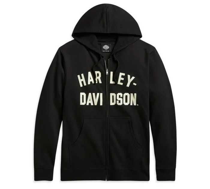 Harley Davidson  |Unisex Long Sleeves Cotton Logo Hoodies