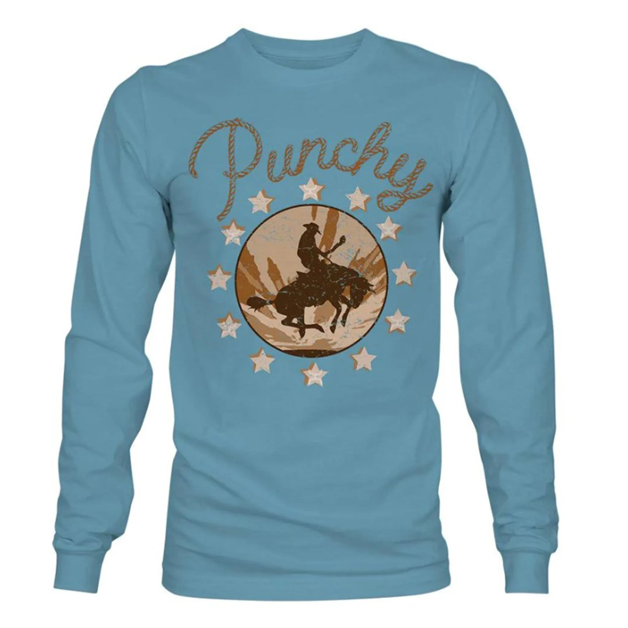 Hooey Punchy Denim Youth Long Sleeve