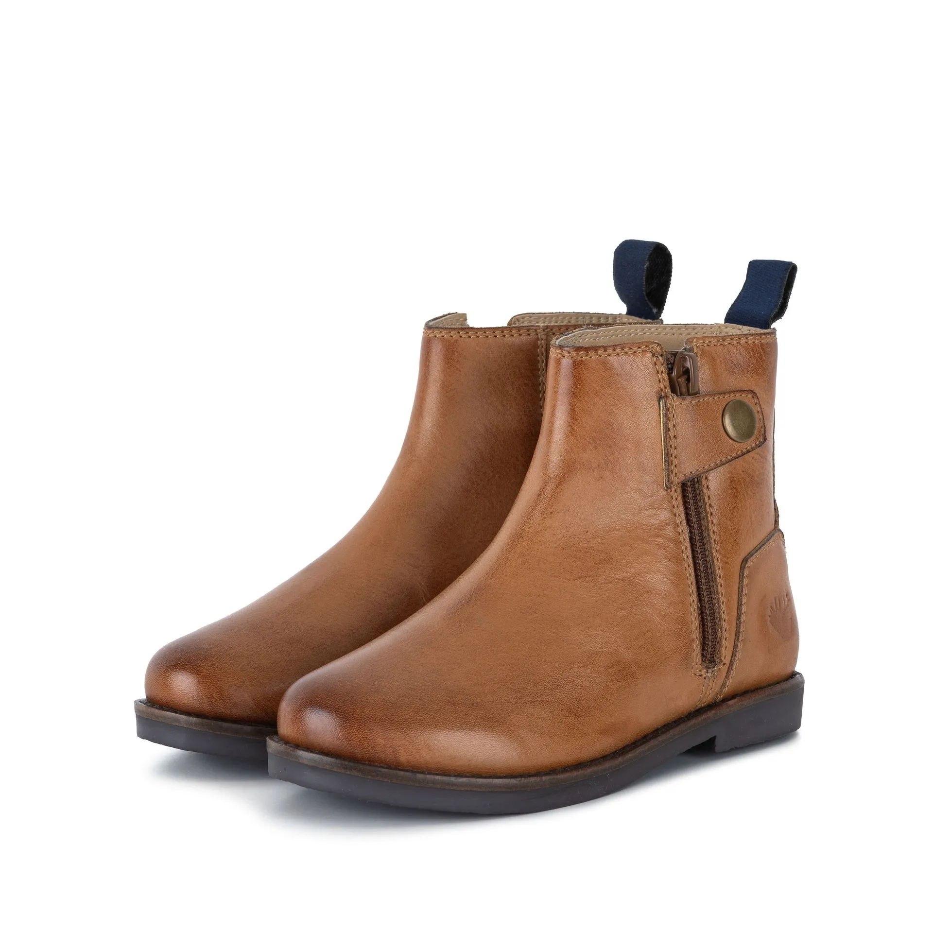 HUNTER TAN ZIP BOOT