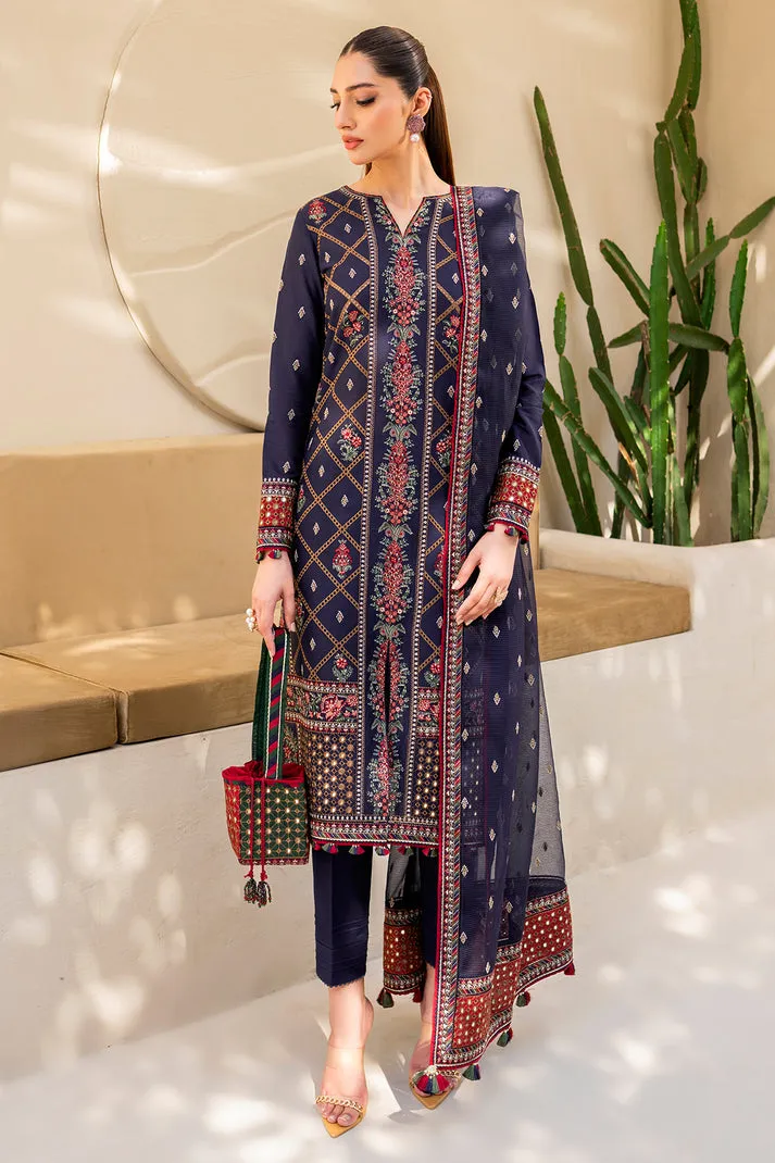 Iris by Jazmin Embroidered Lawn Unstitched 3Pc Suit IL-SS24-D6