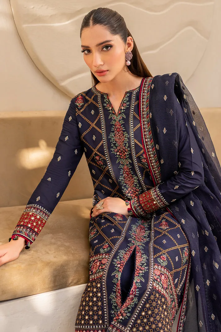 Iris by Jazmin Embroidered Lawn Unstitched 3Pc Suit IL-SS24-D6