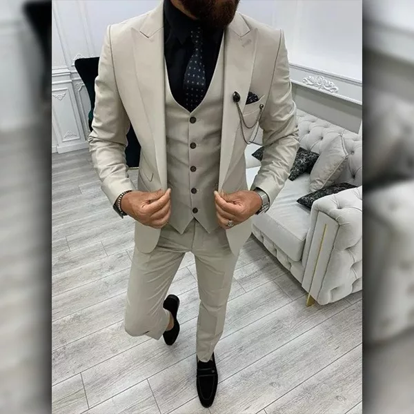 Ivory Suit | Wedding Slim Fit Suit