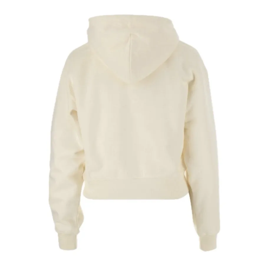 JACQUEMUS  |Long Sleeves Plain Cotton Logo Hoodies & Sweatshirts