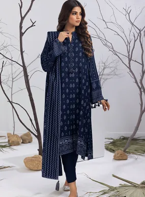 Lakhany Printed Cashmi Vool Unstitched 3 Piece Suit - LSM23CV LG-ZH-0099-A