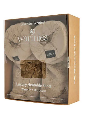 Latte Luxury Boots by Warmies | Look Again