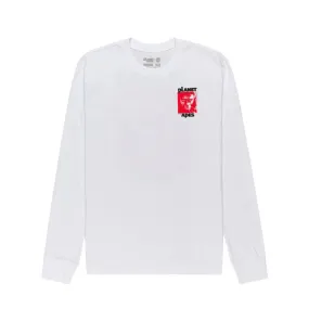 LONG SLEEVE T-SHIRT POTA DOMINION Man Optic White