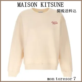 MAISON KITSUNE  |Cotton Logo Hoodies & Sweatshirts