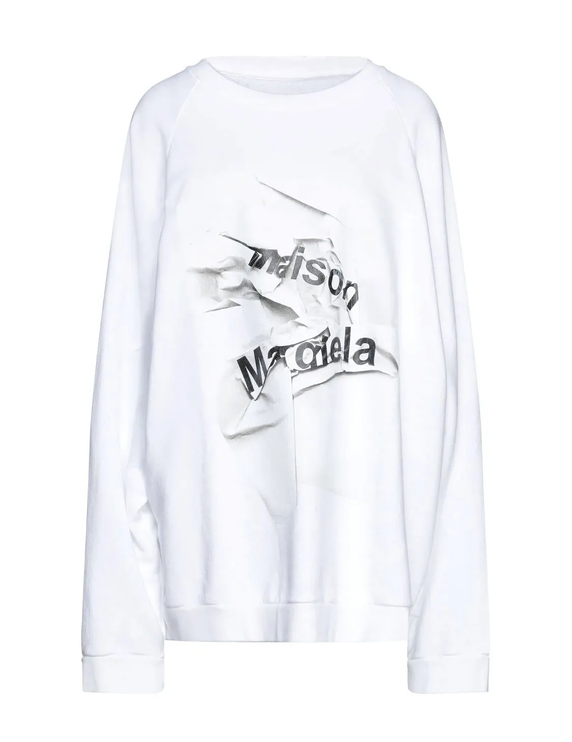 Maison Margiela  |Sweat Long Sleeves Cotton Logo Hoodies & Sweatshirts