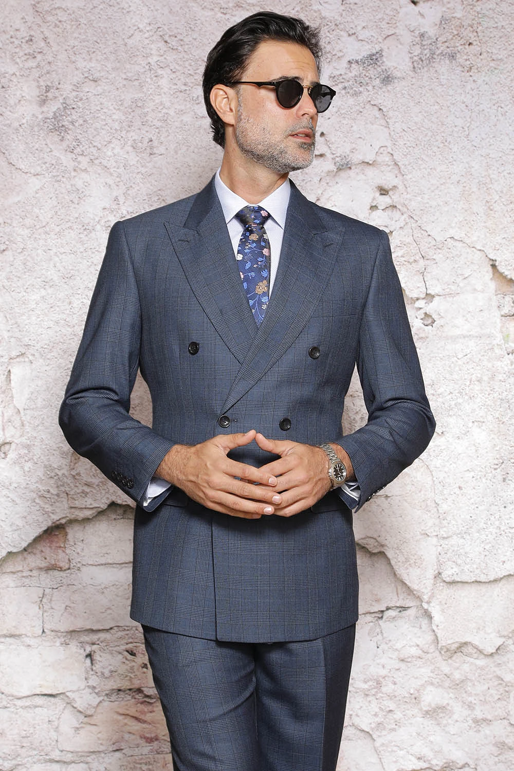 MANZINI Rexford Navy Suit