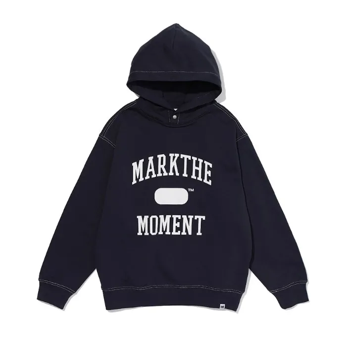 MARKM  |Street Style Logo Hoodies