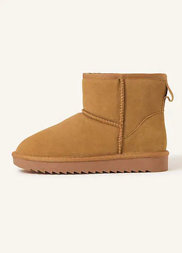 Mid Suede Boots by Accessorize | Look Again