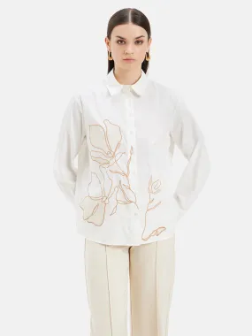 Millie Embroidered Full Sleeves Shirt