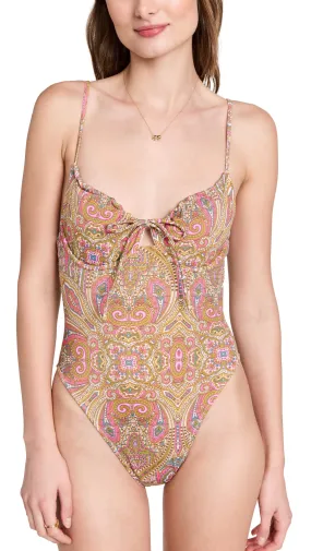 Montce Womens Lucy One Piece Ali Paisley Print Size S