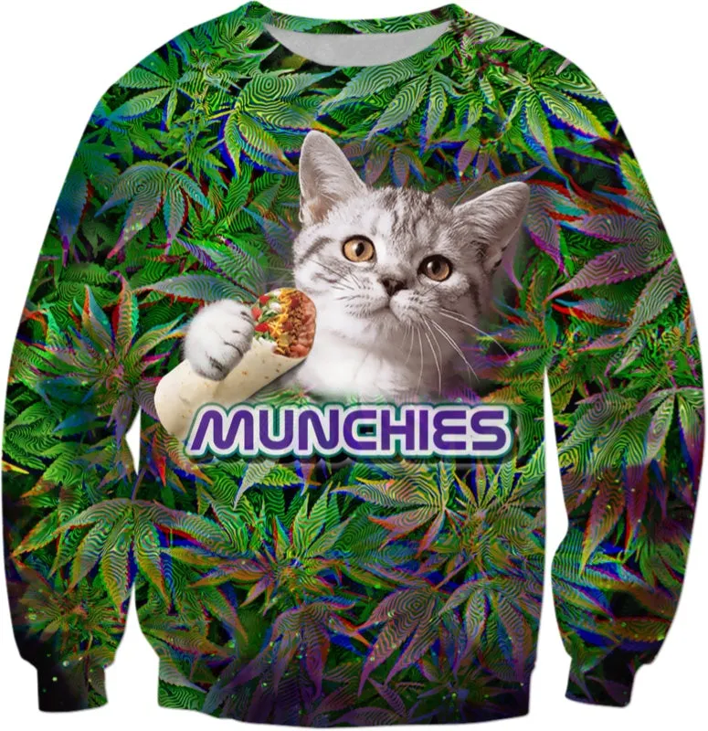 Munchies Cat Sweatshirt