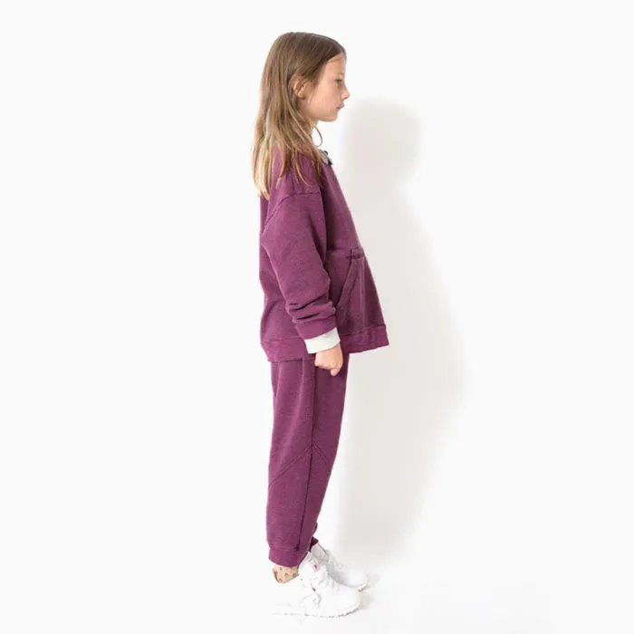 Nico Nico Baby And Child Tinley Sweatshirt Berry Purple