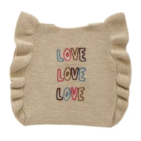 Oeuf Child Ruffled Vest Beige