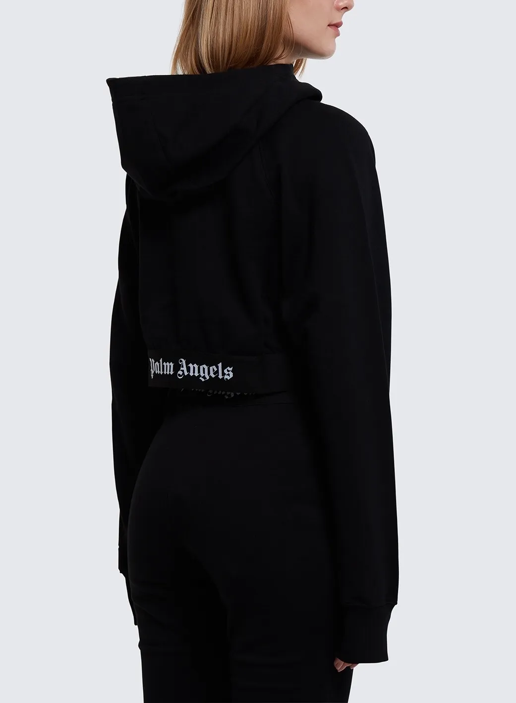 Palm Angels  |Cotton Logo Hoodies & Sweatshirts