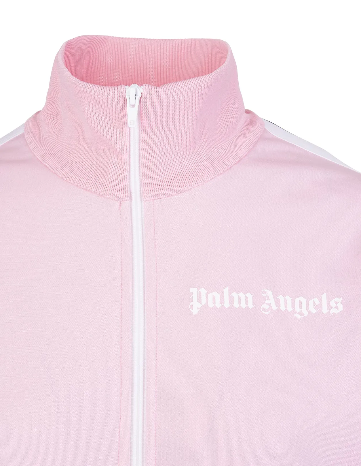 Palm Angels Logo Print Zipped Track Jacket