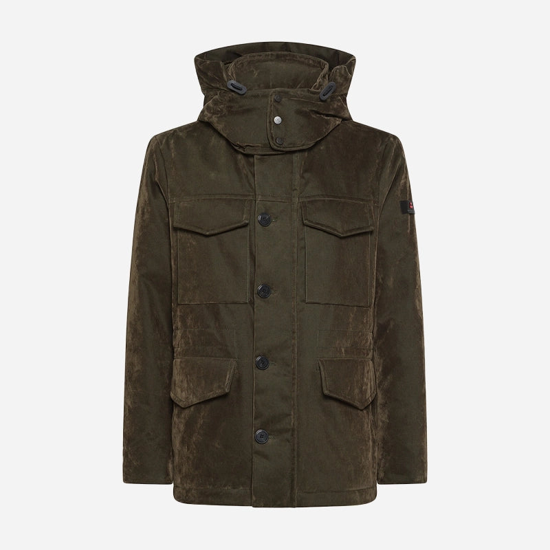 Peuterey Field Jacket Quattro Tasche Verde Fogliame