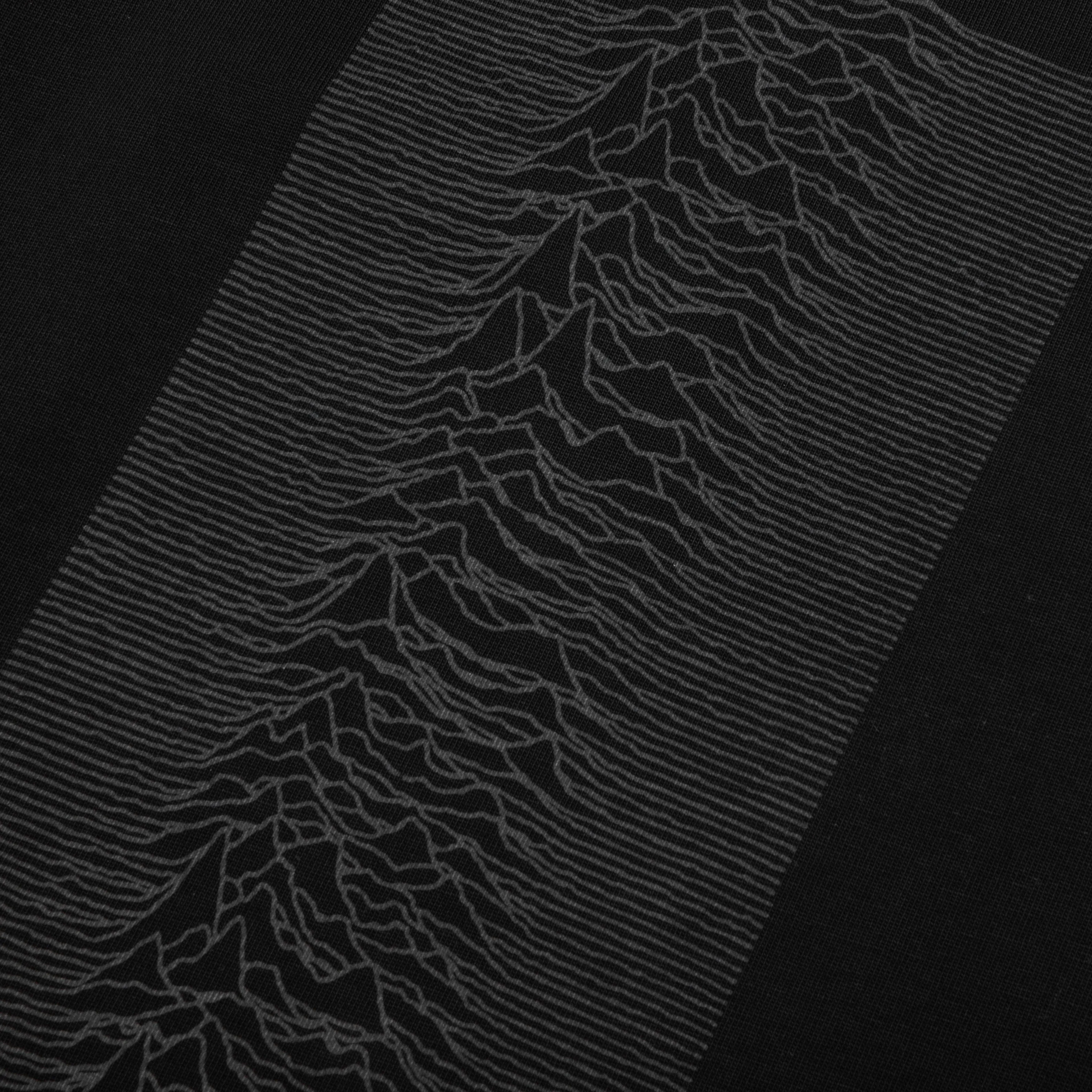 PLEASURES x Joy Division Waves Tee - Black