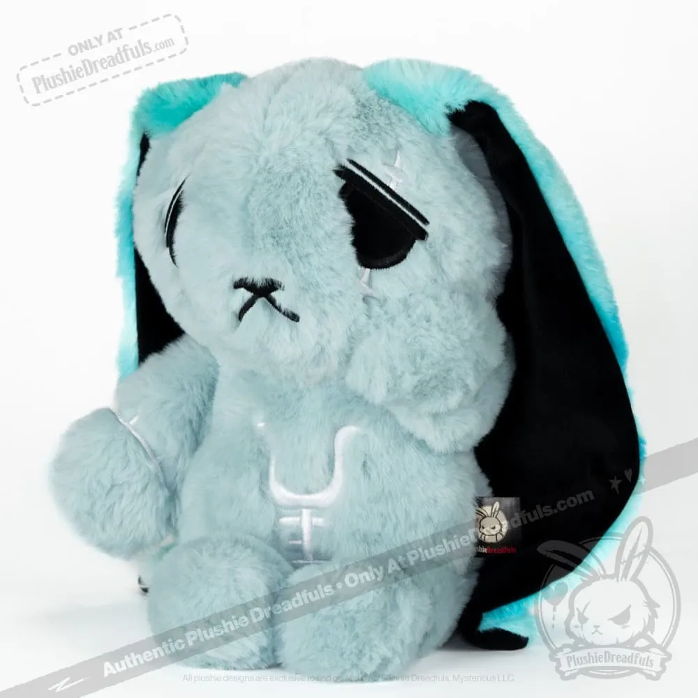 Plushie Dreadfuls - Anxiety Rabbit (BLUE Limited Edition) - Plush Stuffed Animal