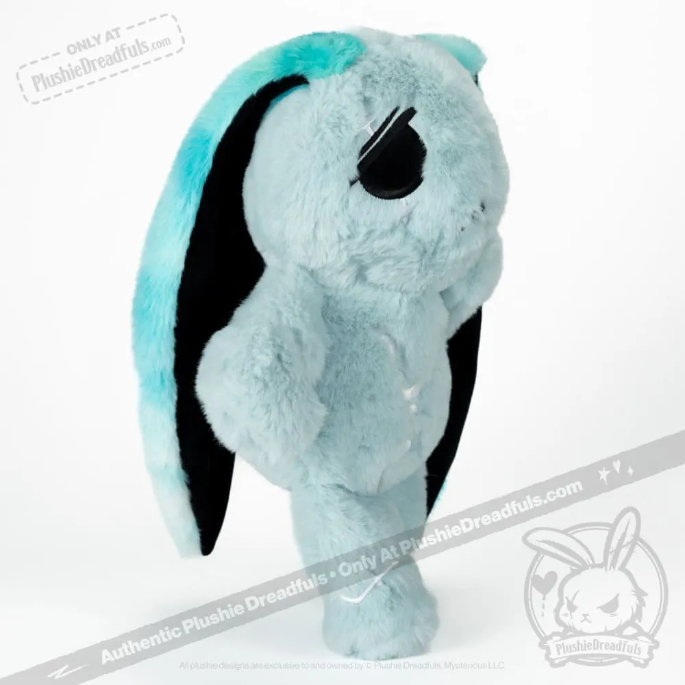 Plushie Dreadfuls - Anxiety Rabbit (BLUE Limited Edition) - Plush Stuffed Animal