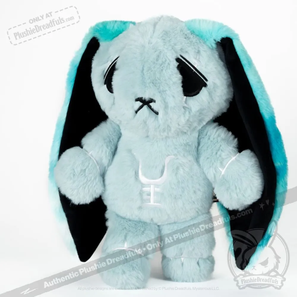 Plushie Dreadfuls - Anxiety Rabbit (BLUE Limited Edition) - Plush Stuffed Animal