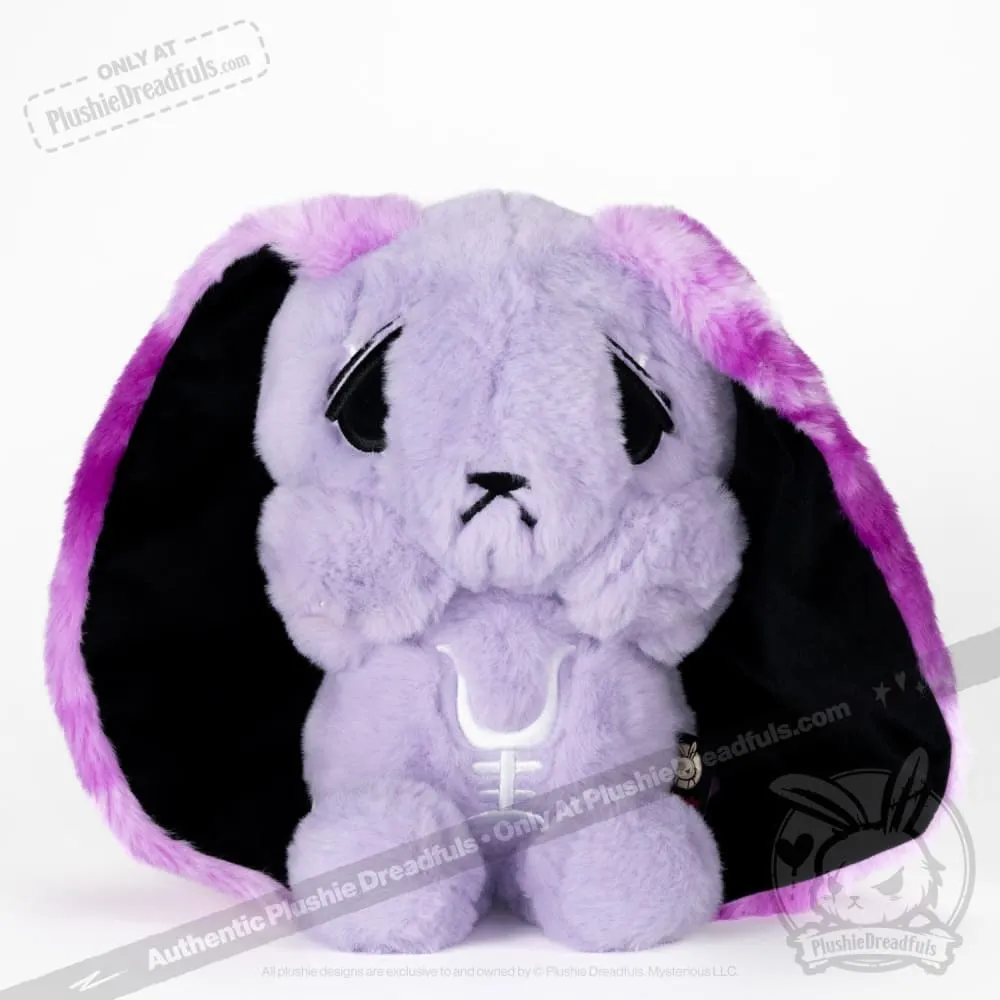 Plushie Dreadfuls - Anxiety Rabbit (PURPLE Limited Edition) - Plush Stuffed Animal