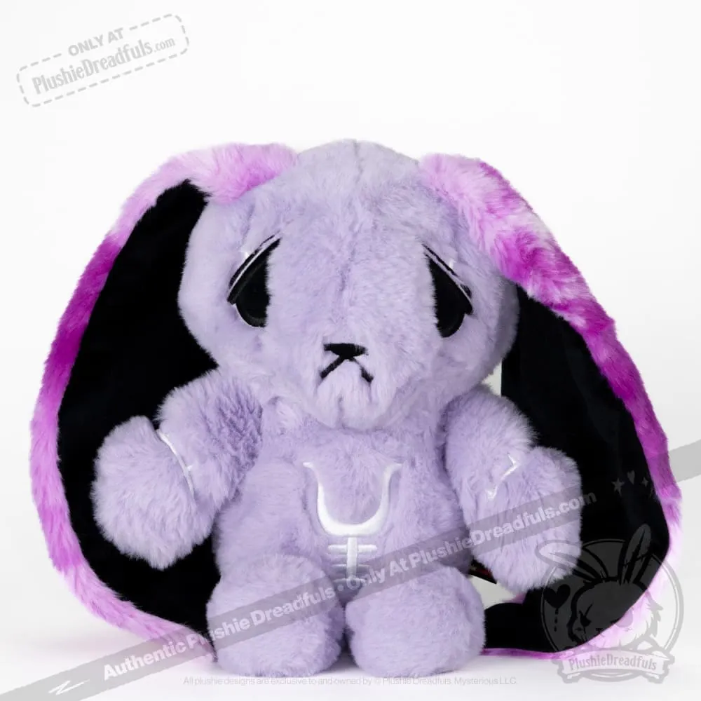 Plushie Dreadfuls - Anxiety Rabbit (PURPLE Limited Edition) - Plush Stuffed Animal