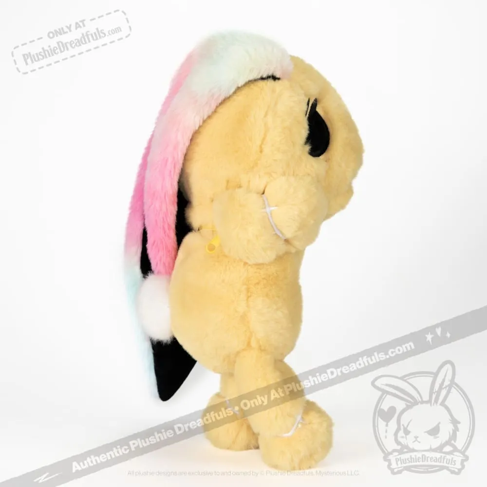 Plushie Dreadfuls - Anxiety Rabbit (YELLOW Limited Edition) - Plush Stuffed Animal