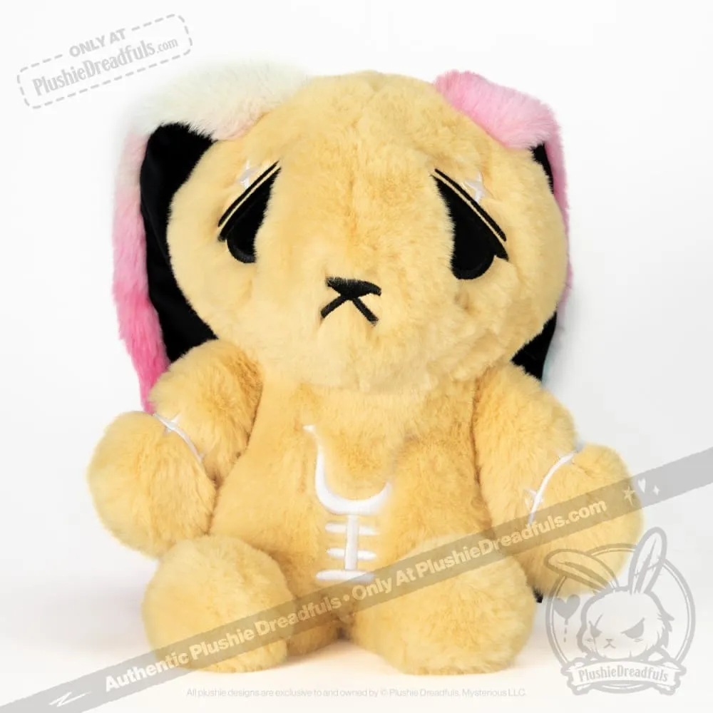 Plushie Dreadfuls - Anxiety Rabbit (YELLOW Limited Edition) - Plush Stuffed Animal