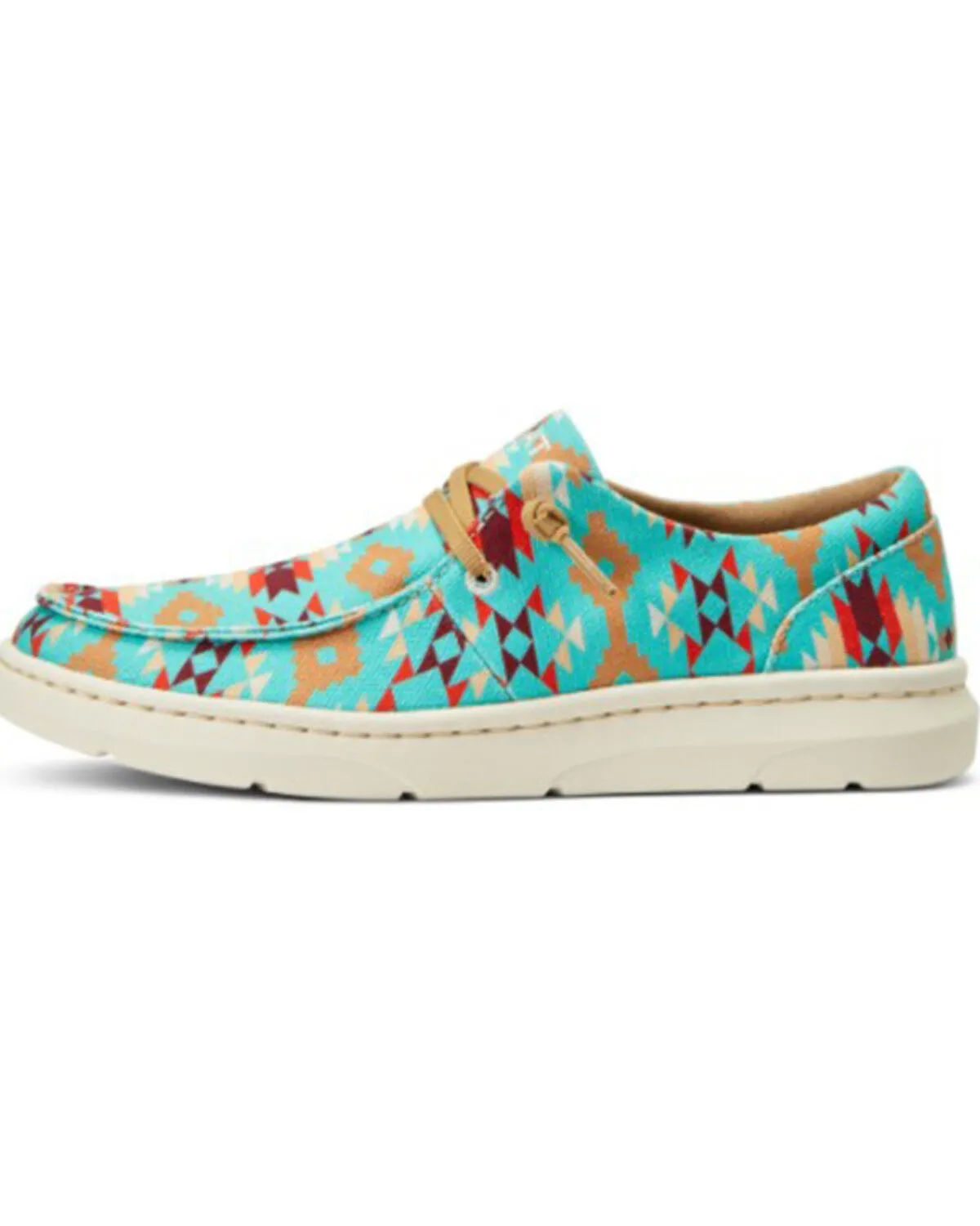 Product Name:  Ariat Women's Saddle Southwestern Print Casual Hilo Shoes - Moc Toe