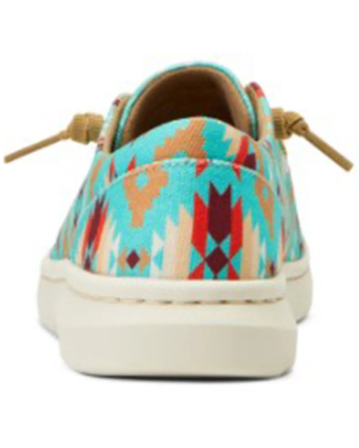 Product Name:  Ariat Women's Saddle Southwestern Print Casual Hilo Shoes - Moc Toe