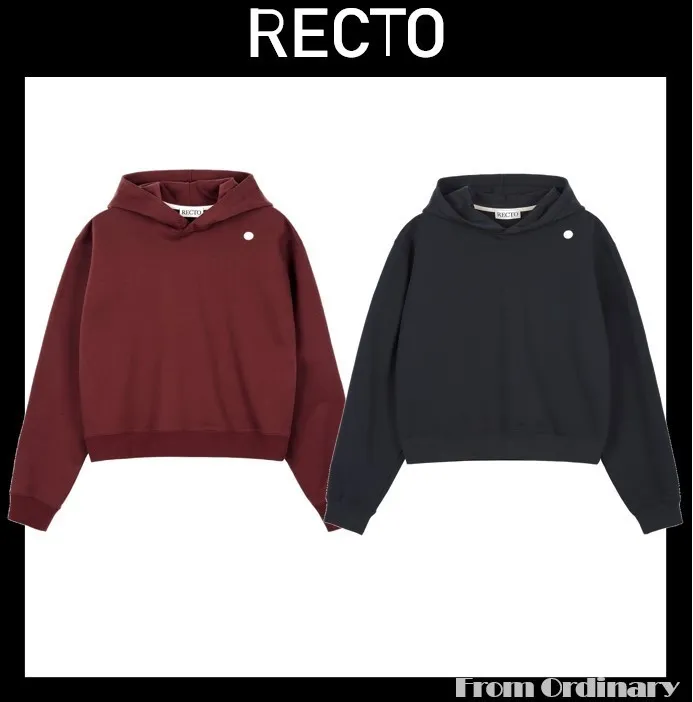 RECTO  |Street Style Logo Hoodies