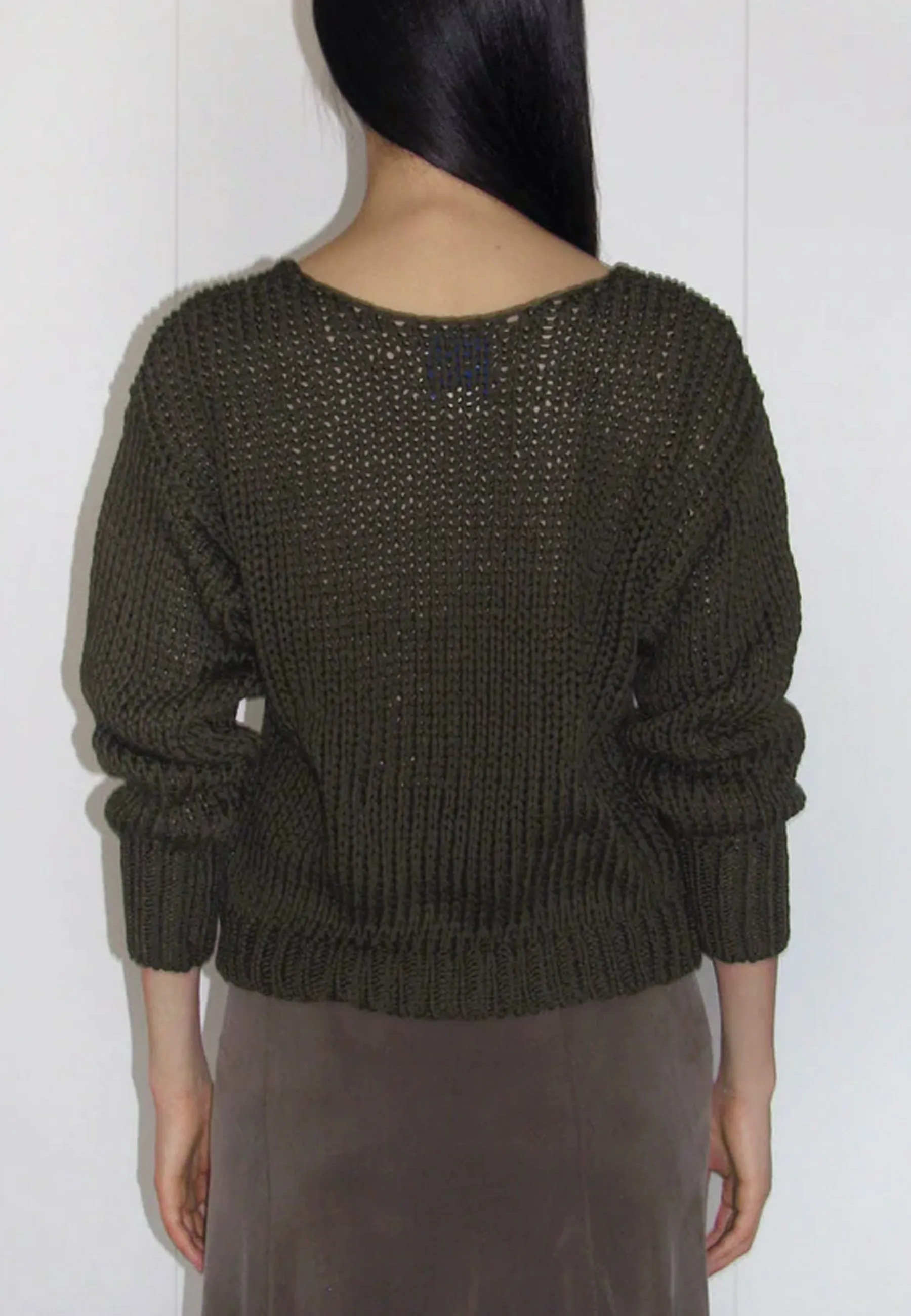 Renzo Sweater - Khaki Green