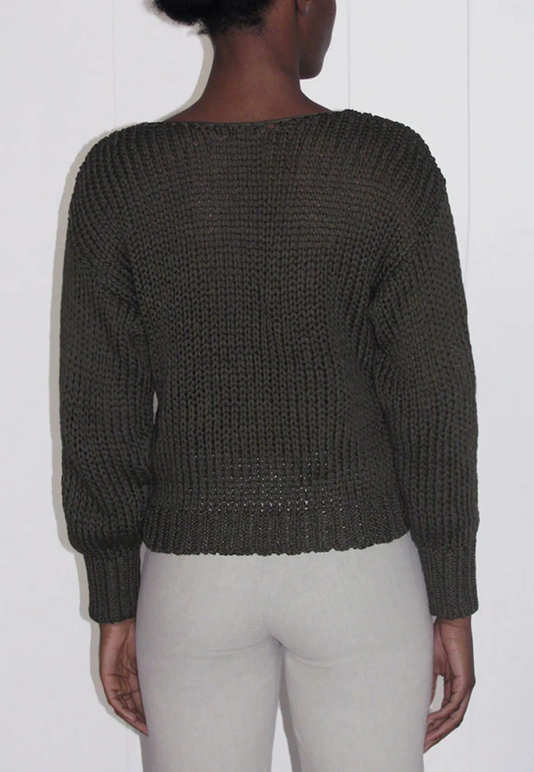 Renzo Sweater - Khaki Green