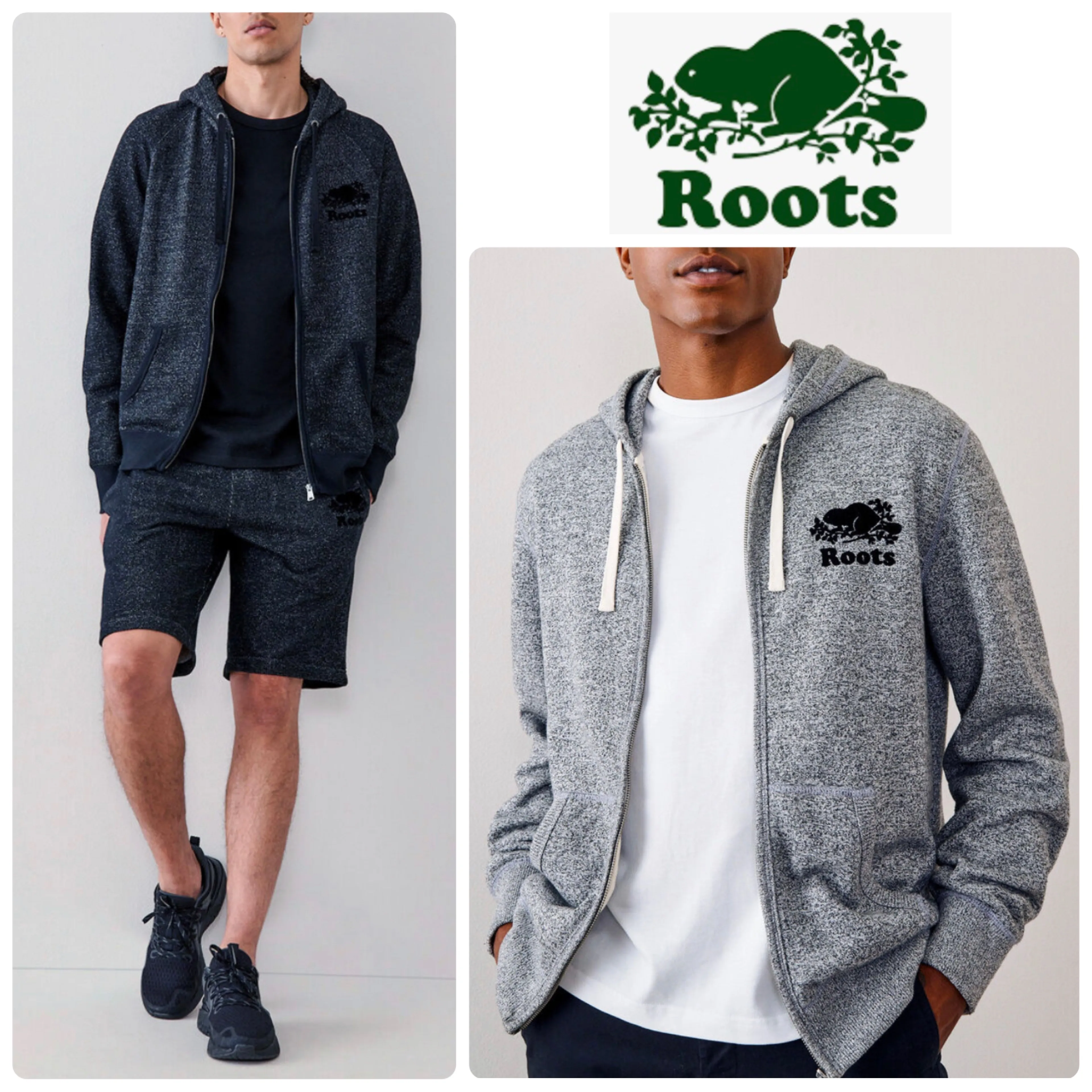 Roots  |Unisex Long Sleeves Plain Cotton Logo Hoodies