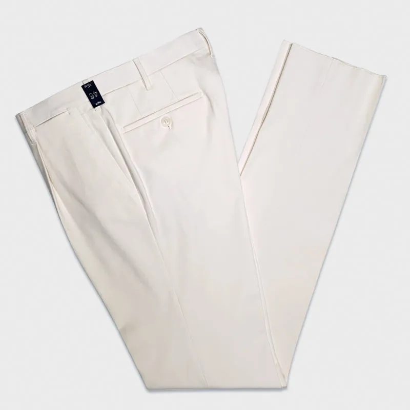 Rota Men's Cotton Twill Trousers White