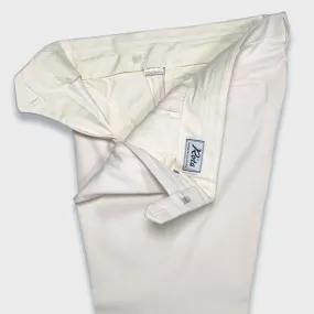 Rota Men's Cotton Twill Trousers White