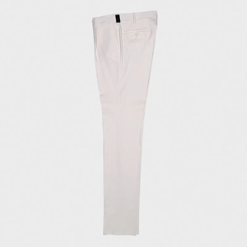 Rota Men's Cotton Twill Trousers White