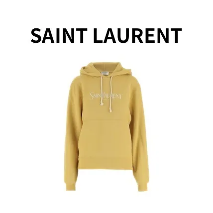 Saint Laurent  |Cotton Logo Hoodies & Sweatshirts