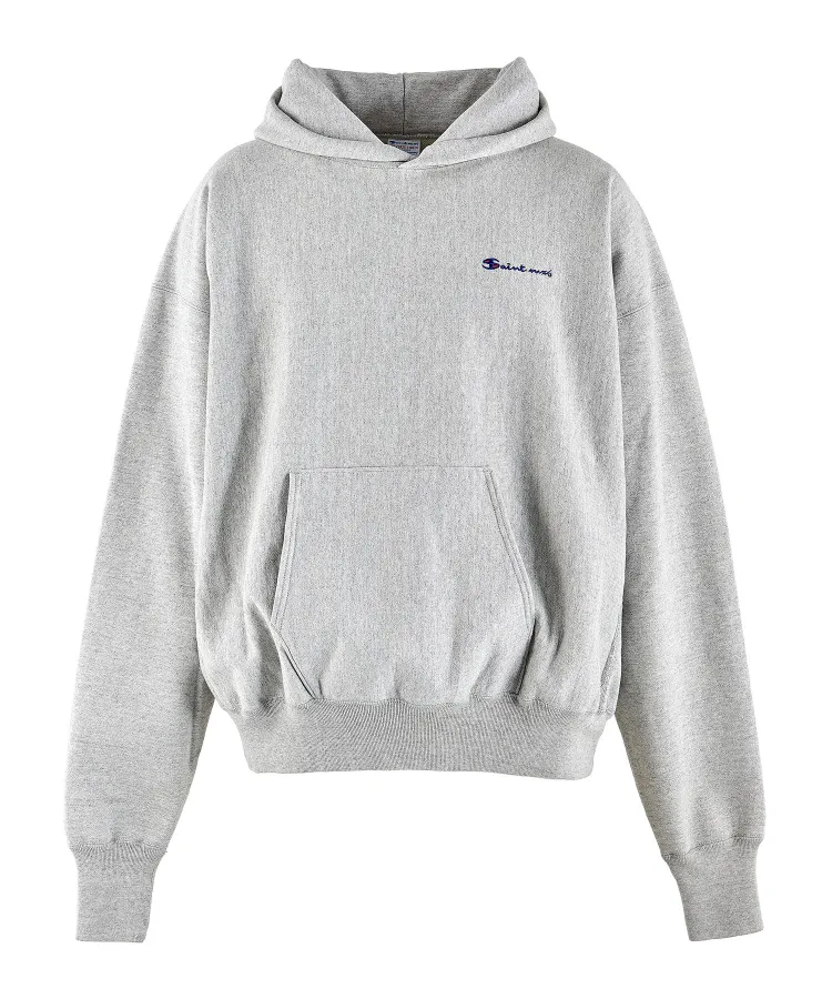 Saint Mxxxxxx  |Long Sleeves Plain Logo Hoodies