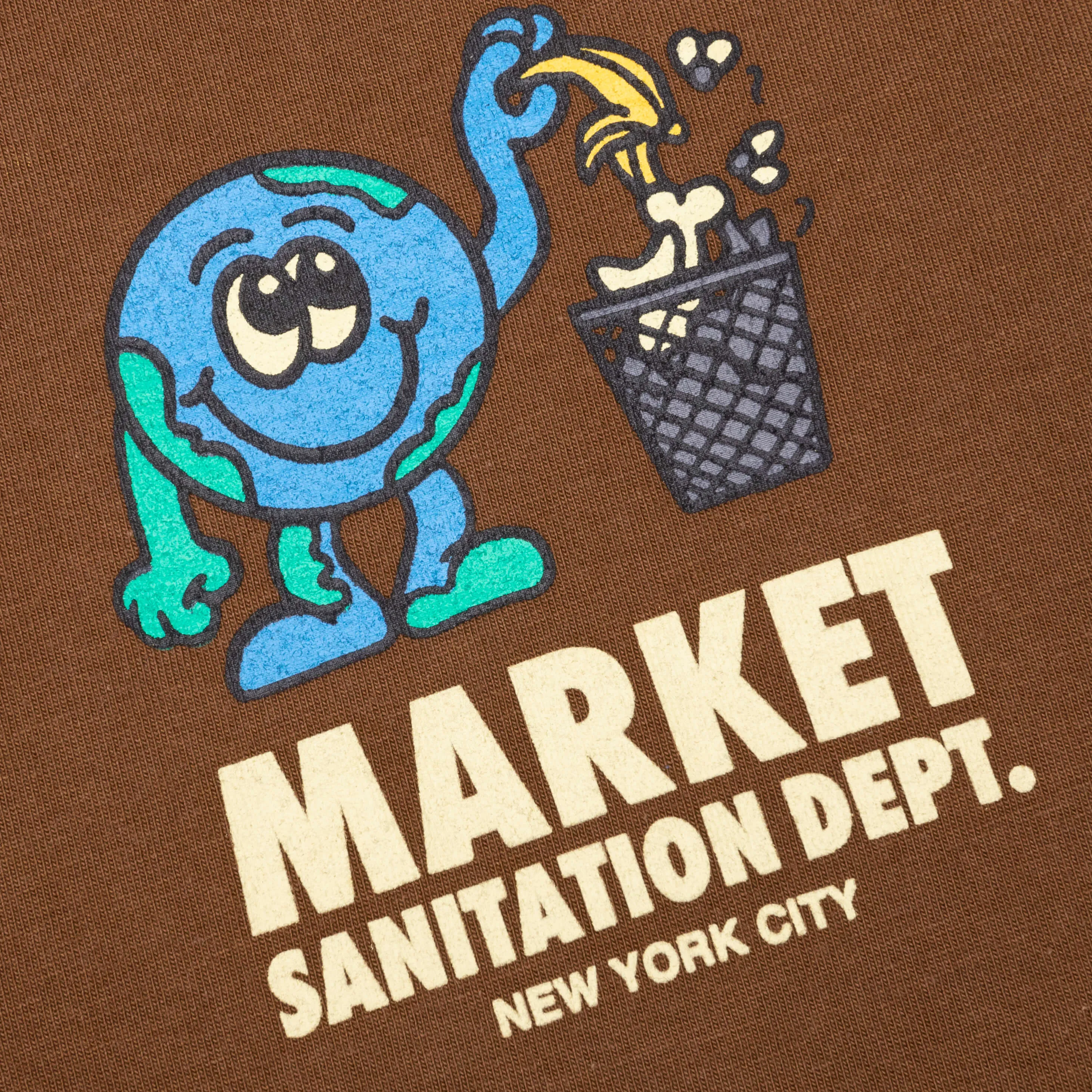 Sanitation Dept T-Shirt - Mocha