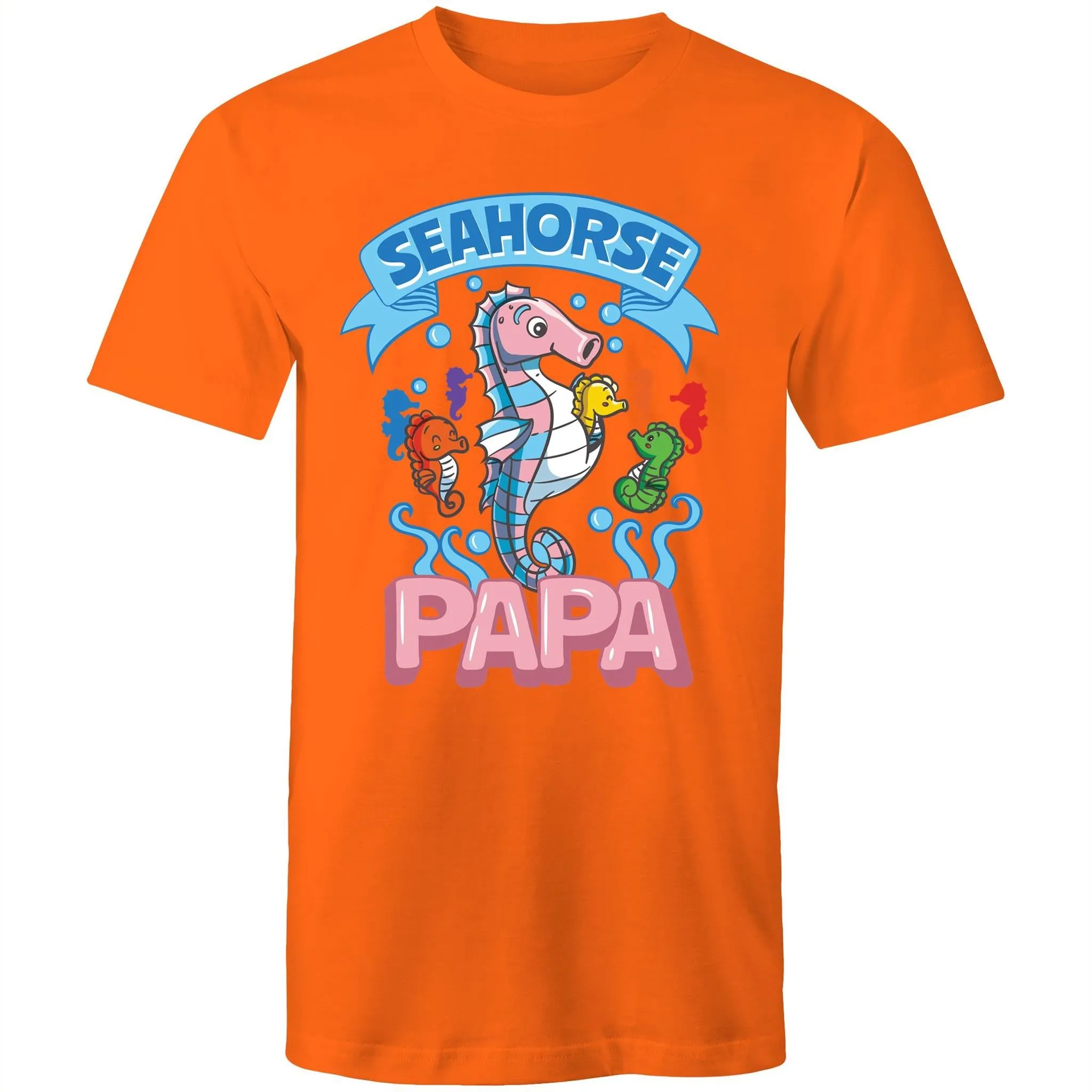 Seahorse Papa T-Shirt Unisex (T023)