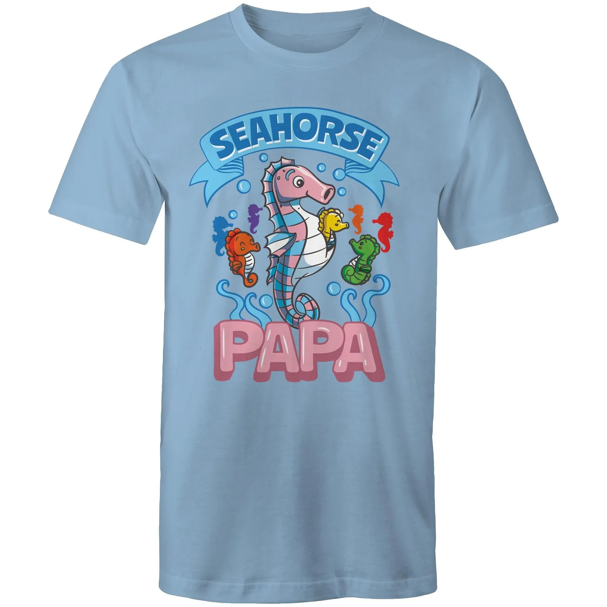 Seahorse Papa T-Shirt Unisex (T023)