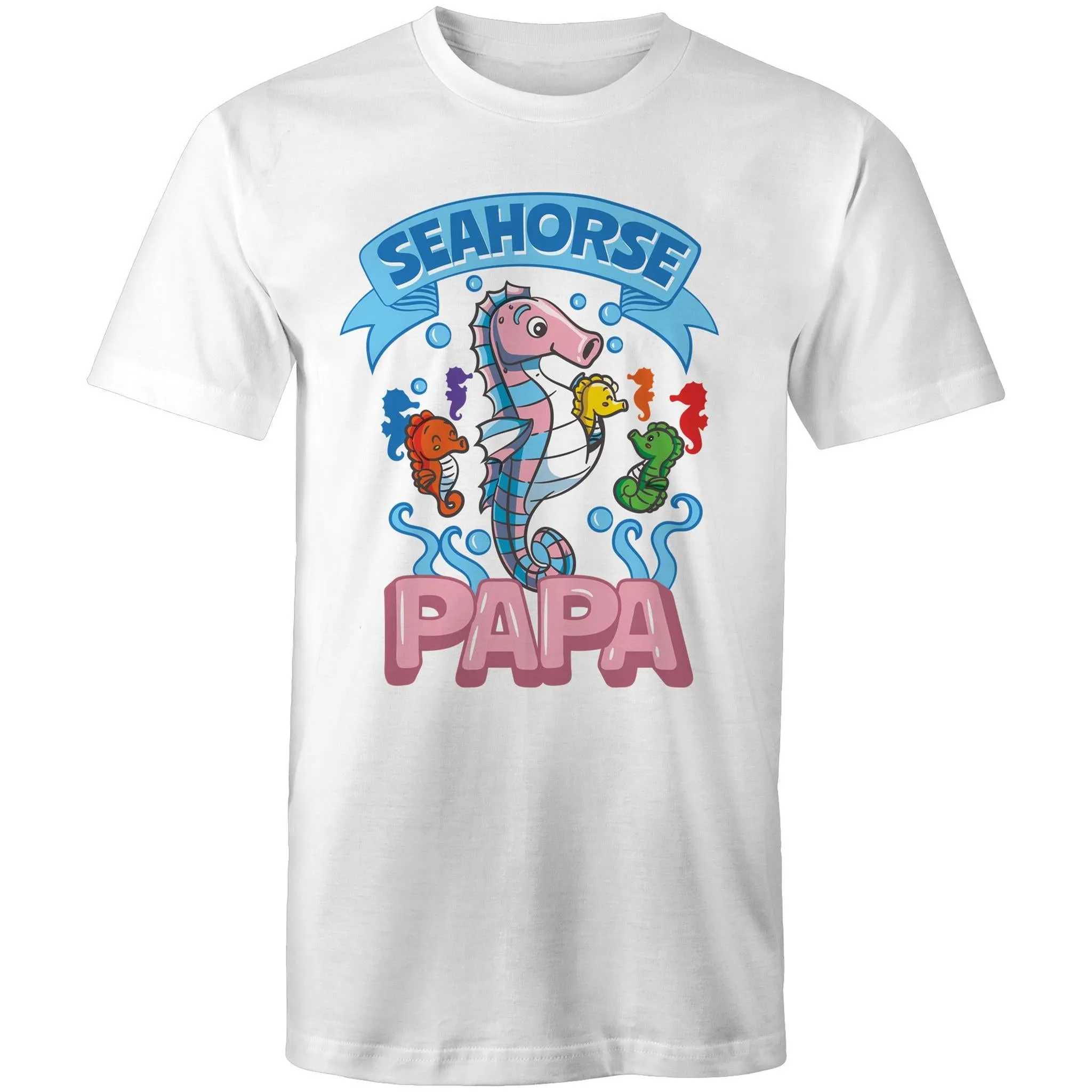 Seahorse Papa T-Shirt Unisex (T023)