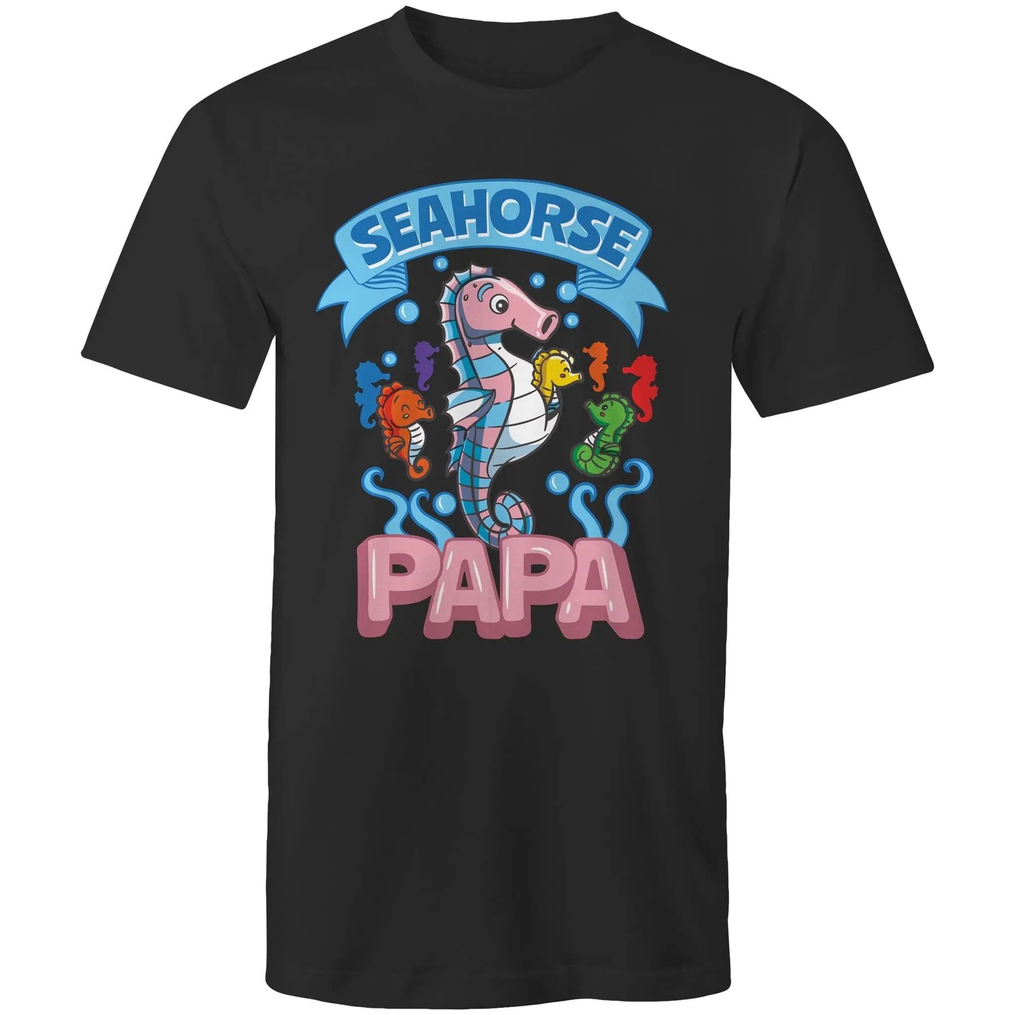 Seahorse Papa T-Shirt Unisex (T023)