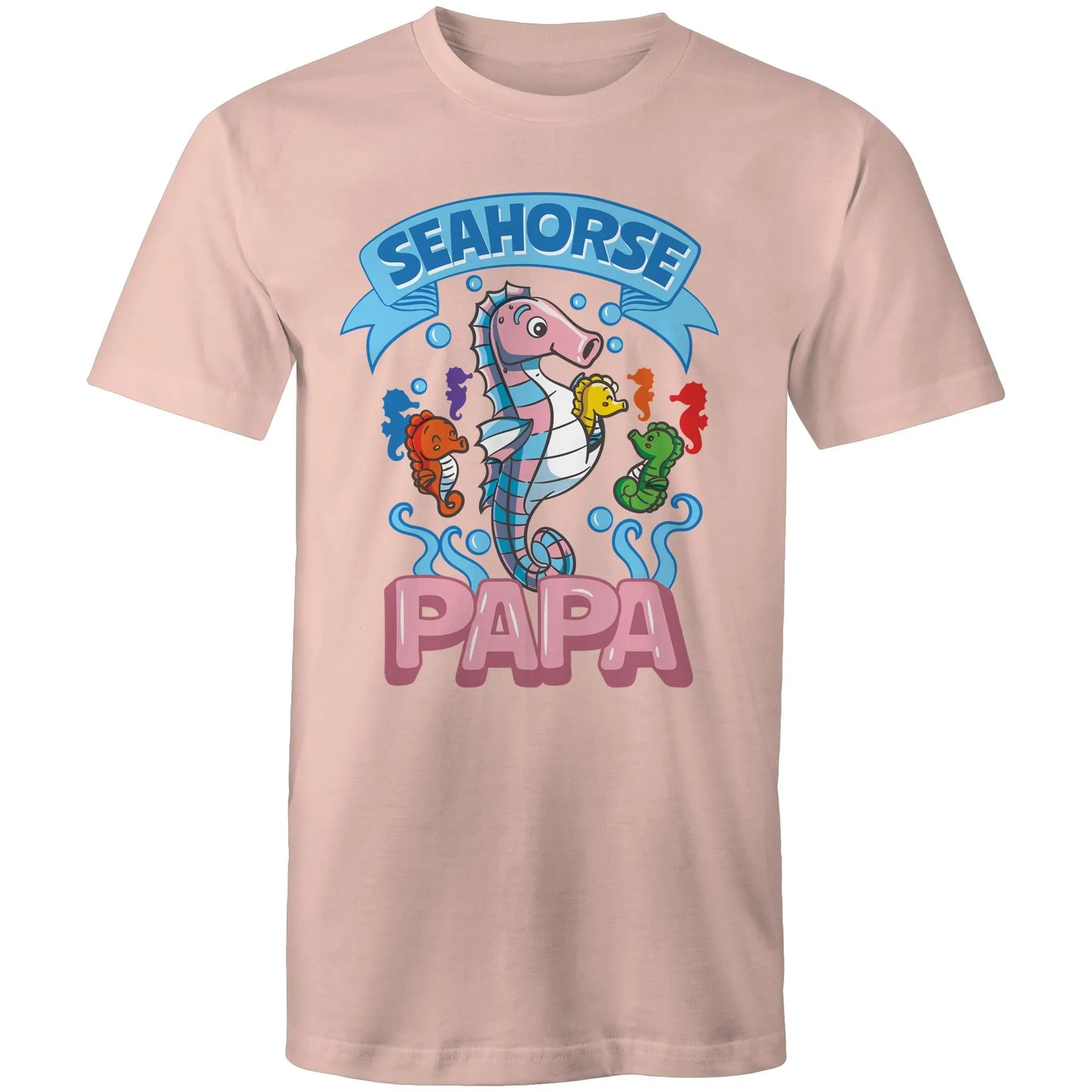 Seahorse Papa T-Shirt Unisex (T023)